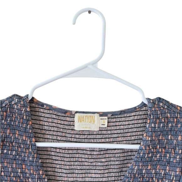 Nation LTD Della Smocked Top in It Girl - Picture 7 of 8